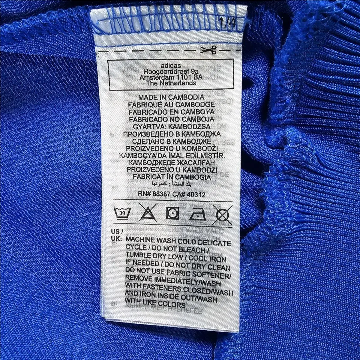 Adidas clothing - Blue 12