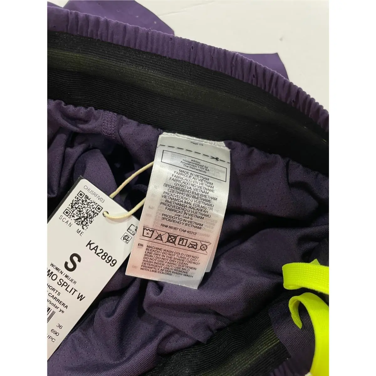 Adidas clothing - Purple 7
