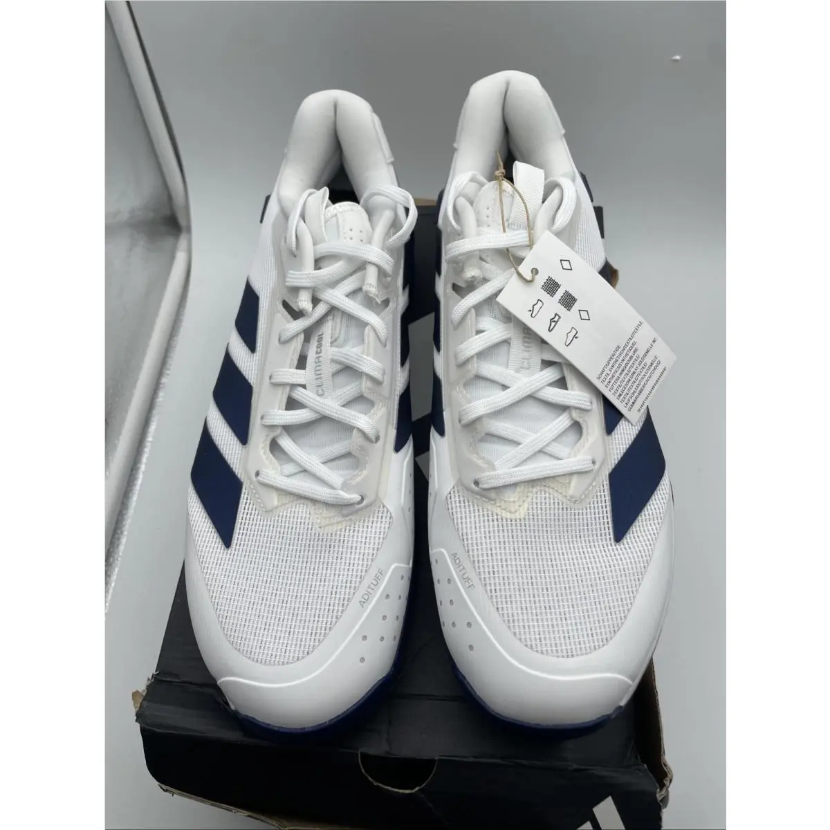 Adidas shoes - adidas adizero ubersonic JR1738 - adizero ubersonic - JR1738 - White (UPC: 198321866440) 2