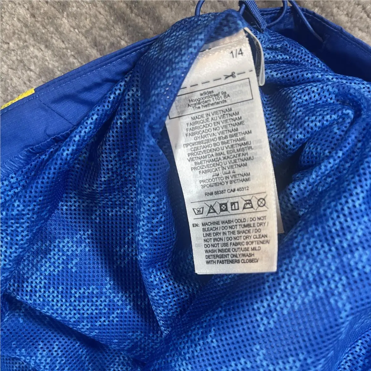 Adidas clothing - Blue 8