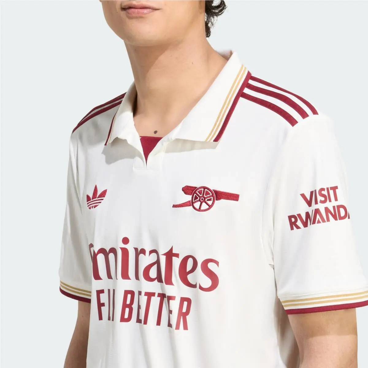 Adidas clothing - JI9556 - JI9556 - White/College Red 0