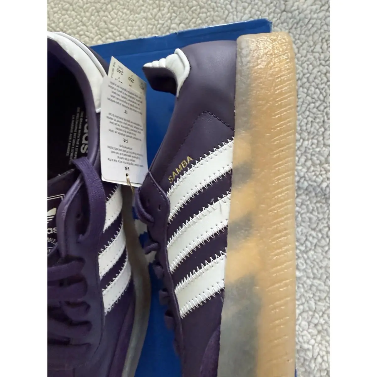 Adidas shoes - SAMBAE - SAMBAE - Purple (UPC: 197625018159) 5