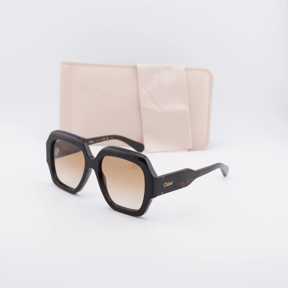 Chloe CH0154S 002 Havana/brown Gradient 56-17-145 Sunglasses