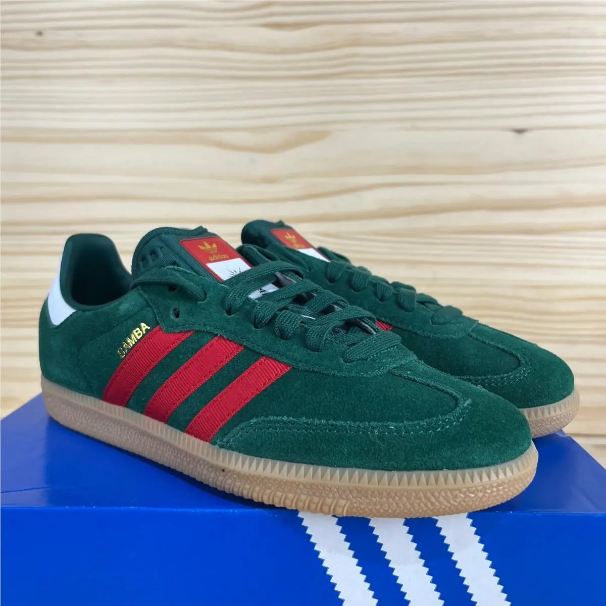 Adidas shoes - adidas Samba OG Mexico - Samba Mexico - JP9500 - Green 0