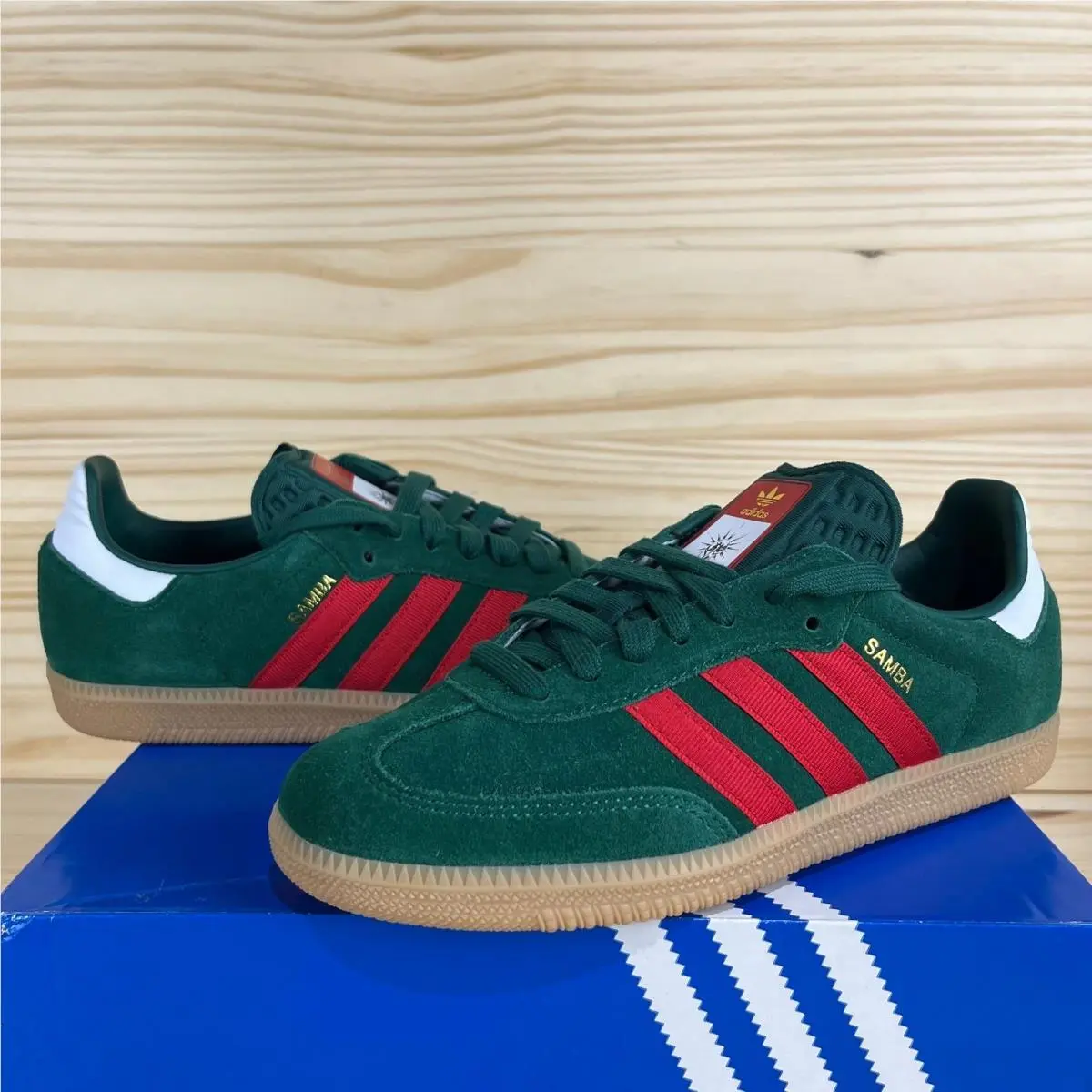 Adidas shoes - adidas Samba OG Mexico - Samba Mexico - JP9500 - Green 4