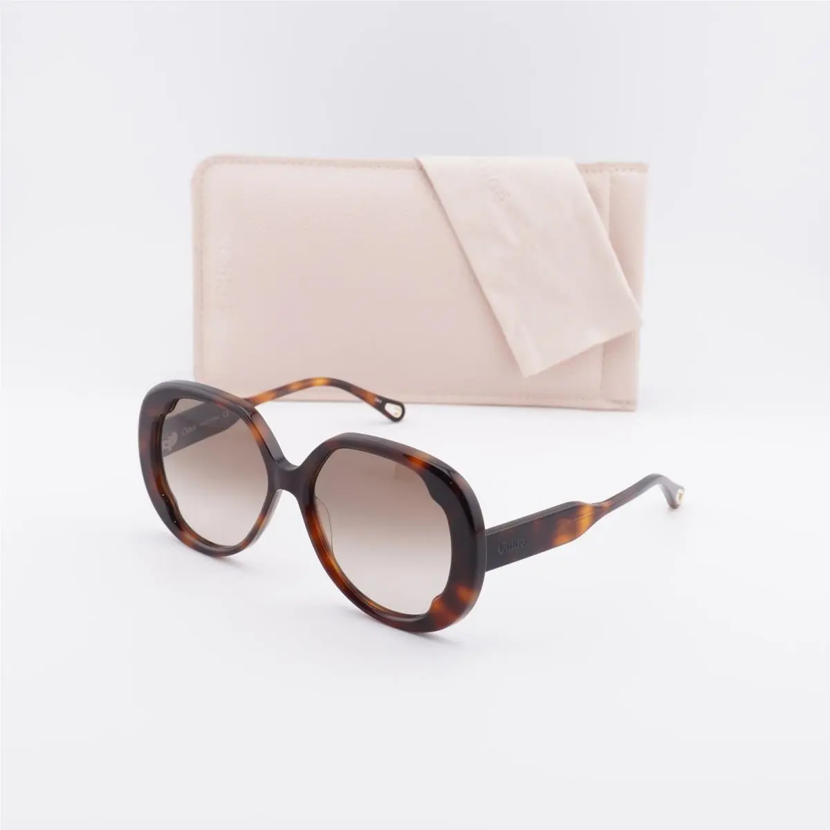 Chloe CH0195S 002 Havana/brown Gradient 56-16-140 Sunglasses