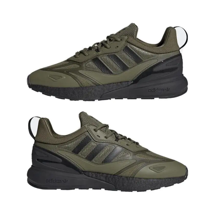 Adidas shoes - adidas ZX 2K - GW0518 - Focus Olive / Core Black / Orange Rush 15