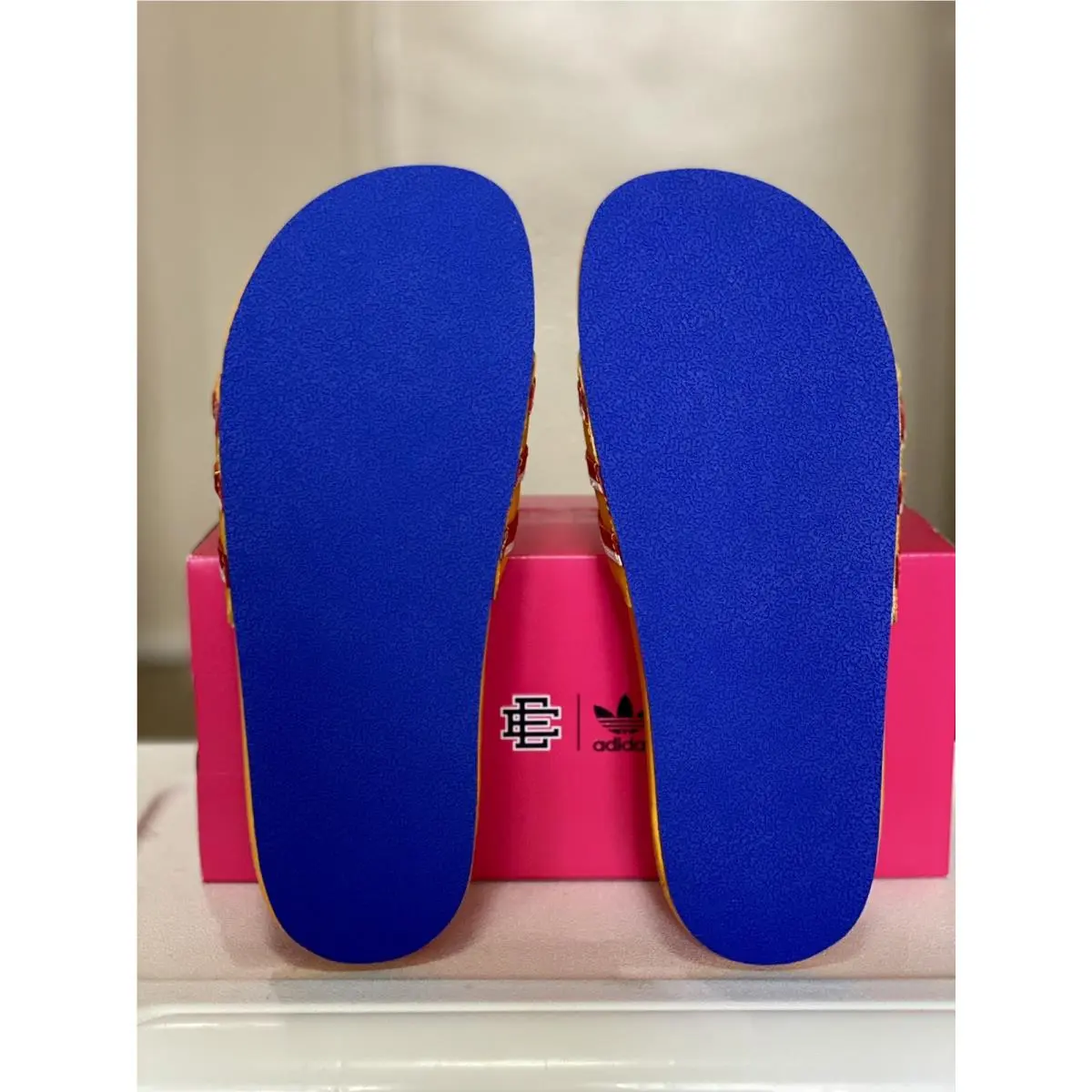 Adidas shoes - Adidas ADILETTE McDonald `s - ADILETTE McDonald - Red (UPC: 0194823770872) 1