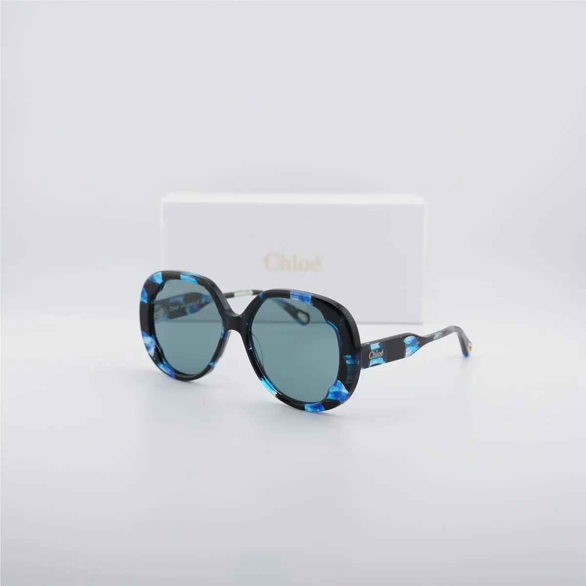 Chloe CH0195S 003 Blue Havana/blue 56-16-140 Sunglasses