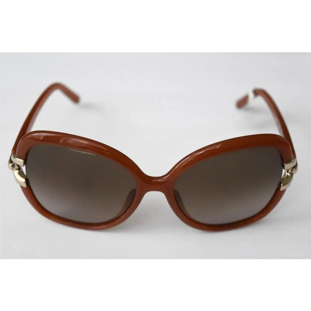 Chloé Women`s Square Brown Oversized CE637S 204 Sunglasses