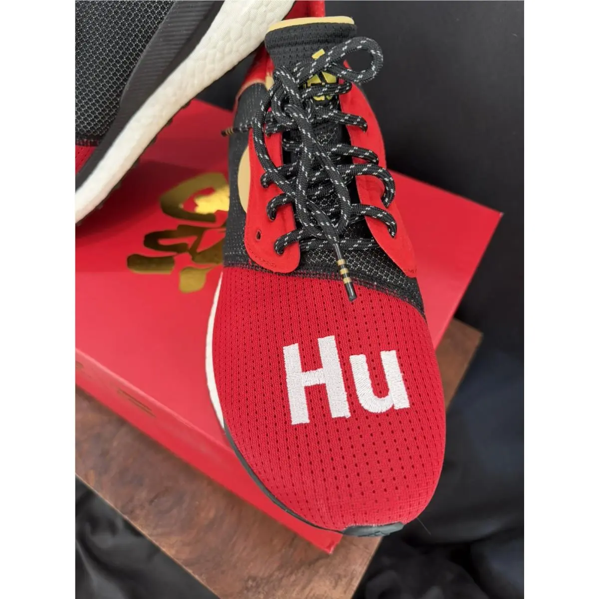 Adidas shoes - adidas Solar Hu Glide Chinese New Year - EE8701 - Red 2