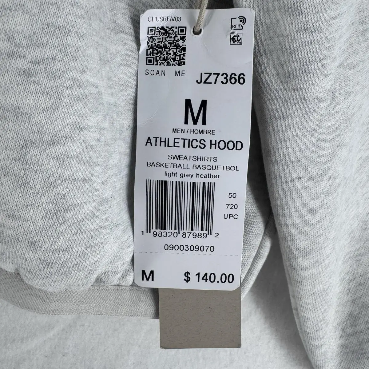 Adidas clothing - Gray (UPC: 0198320879892) 1