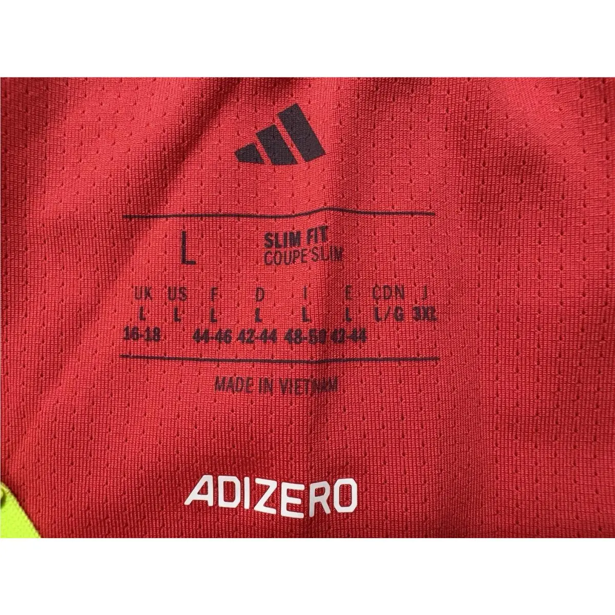 Adidas clothing - Red 1