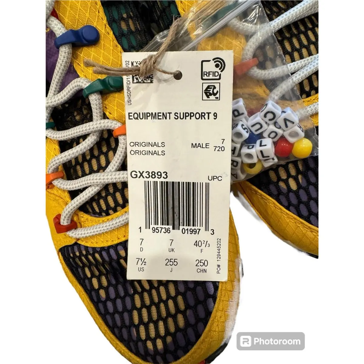 Adidas shoes - EQT Support 93 Super Earth - Multicolor (UPC: 0195736016262) 5