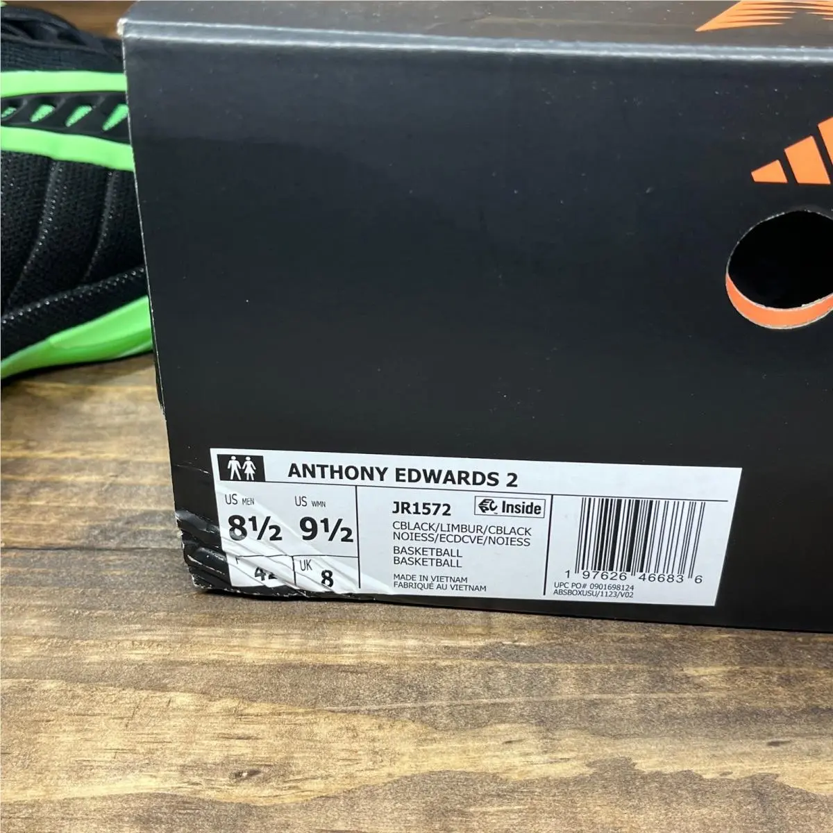 Adidas shoes - Anthony Edwards 2 - Anthony Edwards - Black 10