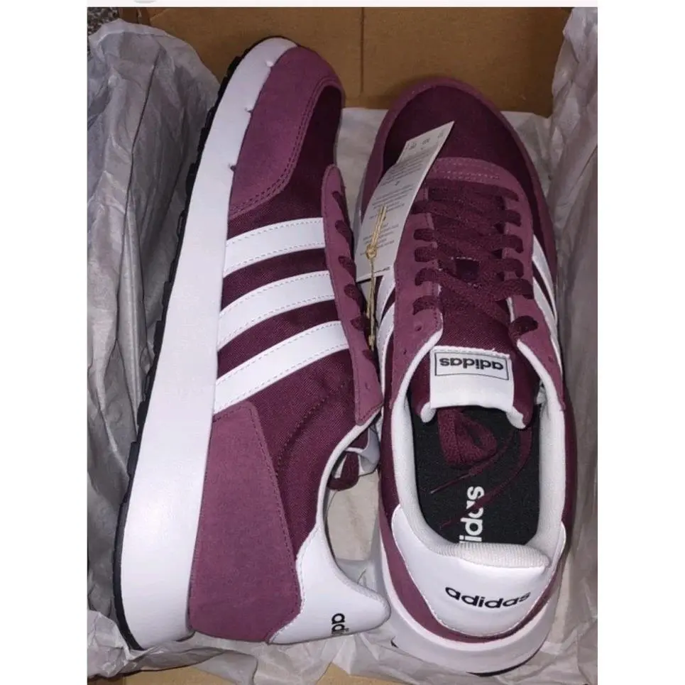 Adidas shoes - adidas Run 60S 2.0 - Run - H00355 - Purple, White, Black 2