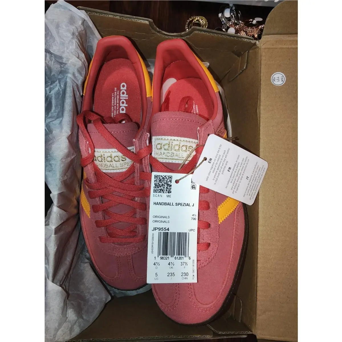 Adidas shoes - Red, Yellow 0