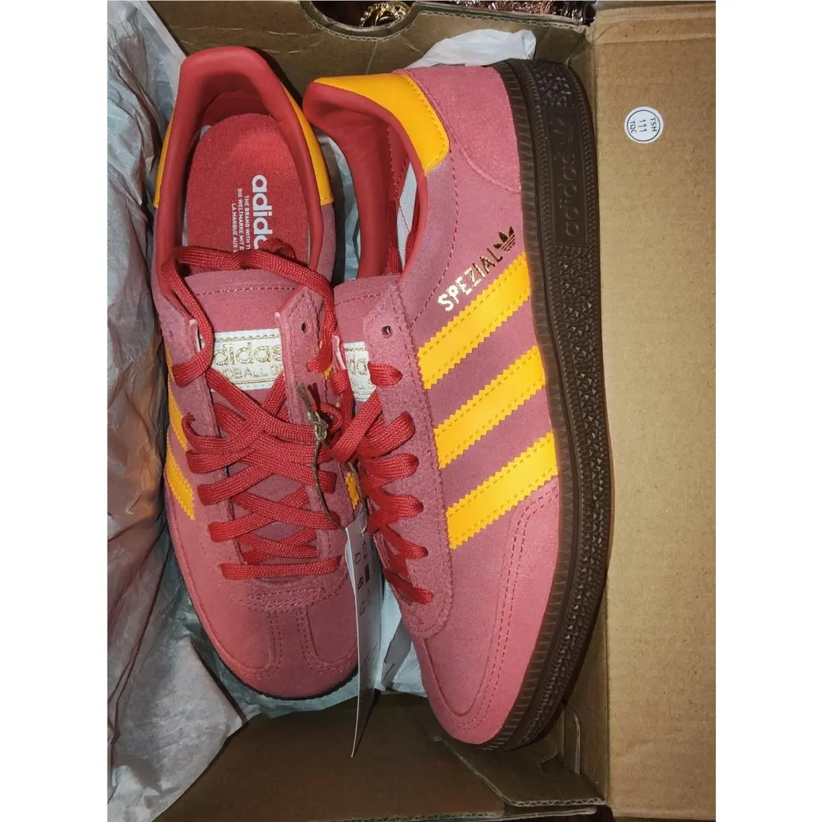Adidas shoes - Red, Yellow 1