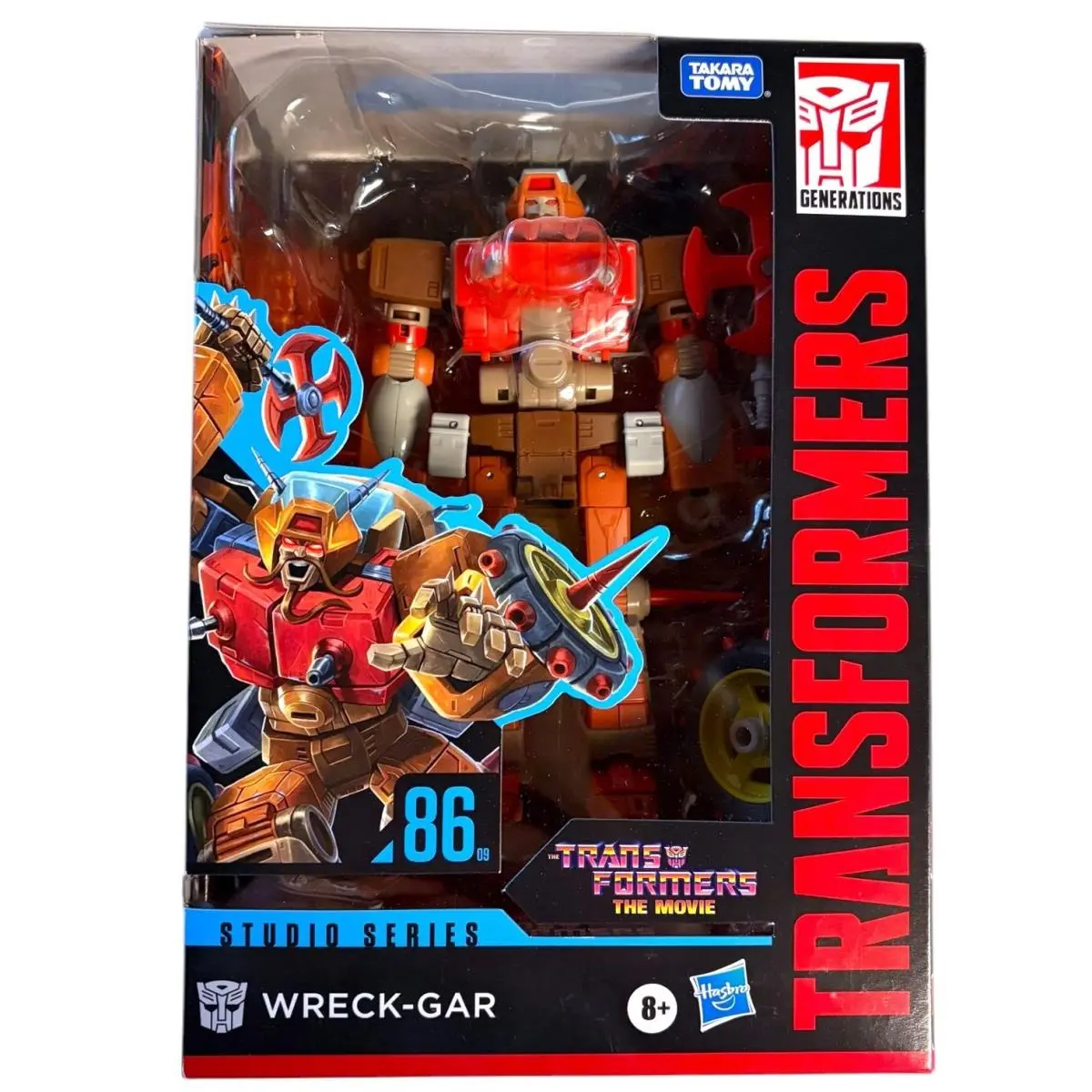 Transformers Studio Series 86 Wreck-gar Voyager Class 86-09 Action Figure