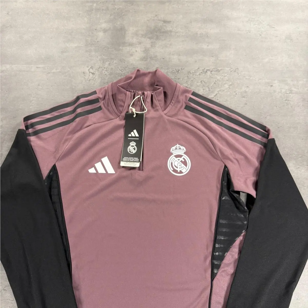 Adidas clothing - Real Madrid Training Top - Real Madrid Training Top - Purple 0