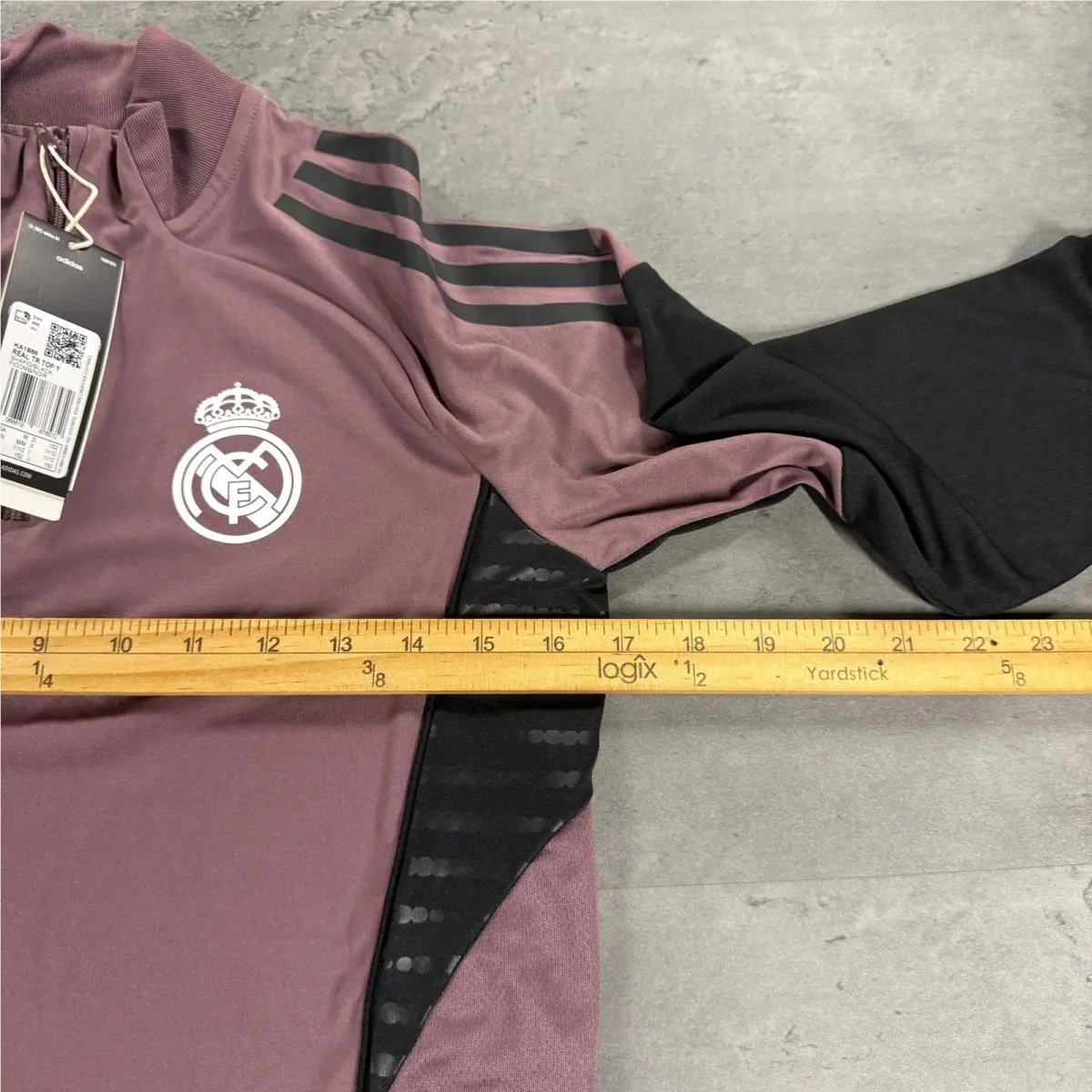 Adidas clothing - Real Madrid Training Top - Real Madrid Training Top - Purple 3