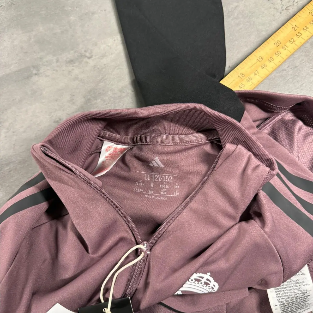 Adidas clothing - Real Madrid Training Top - Real Madrid Training Top - Purple 6