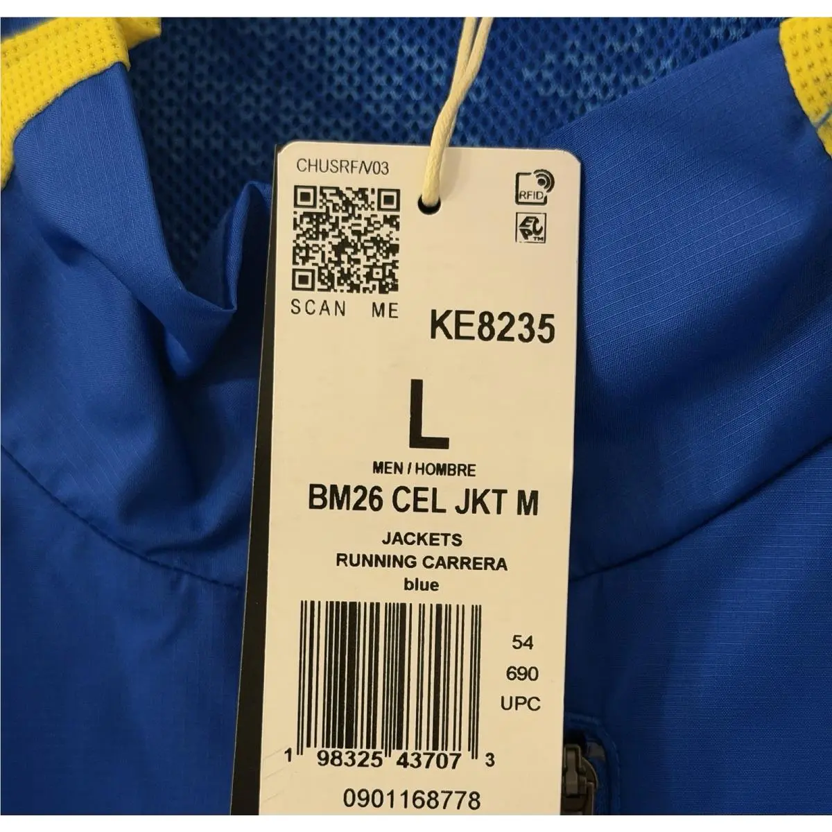 Adidas clothing - ADIDAS KE8235 - Blue 1