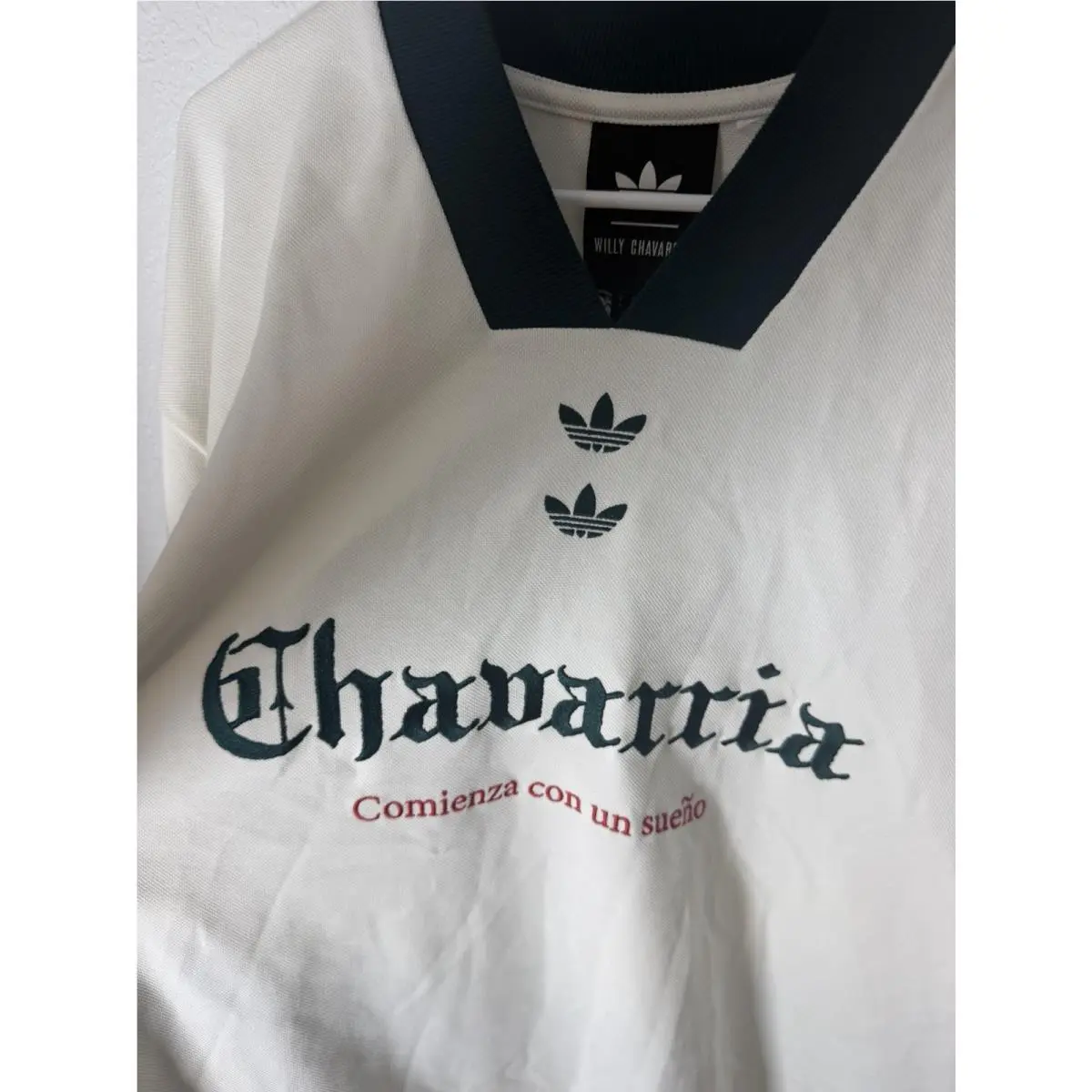 Adidas clothing - Chavarria Soccer Tee - Chavarria Soccer Tee - KV7708 - White 0