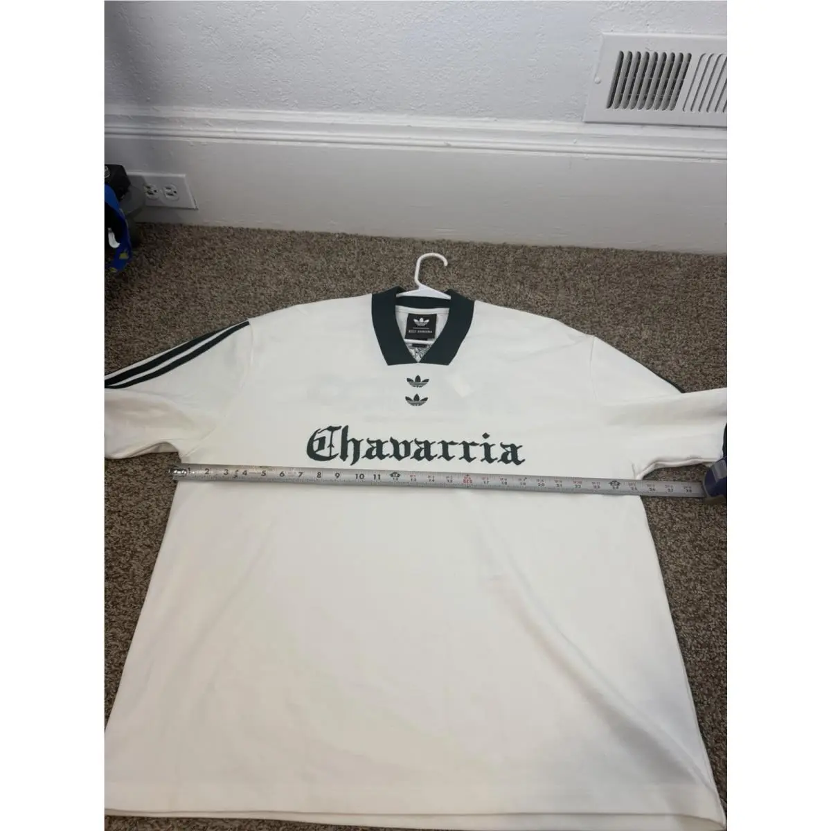 Adidas clothing - Chavarria Soccer Tee - Chavarria Soccer Tee - KV7708 - White 6