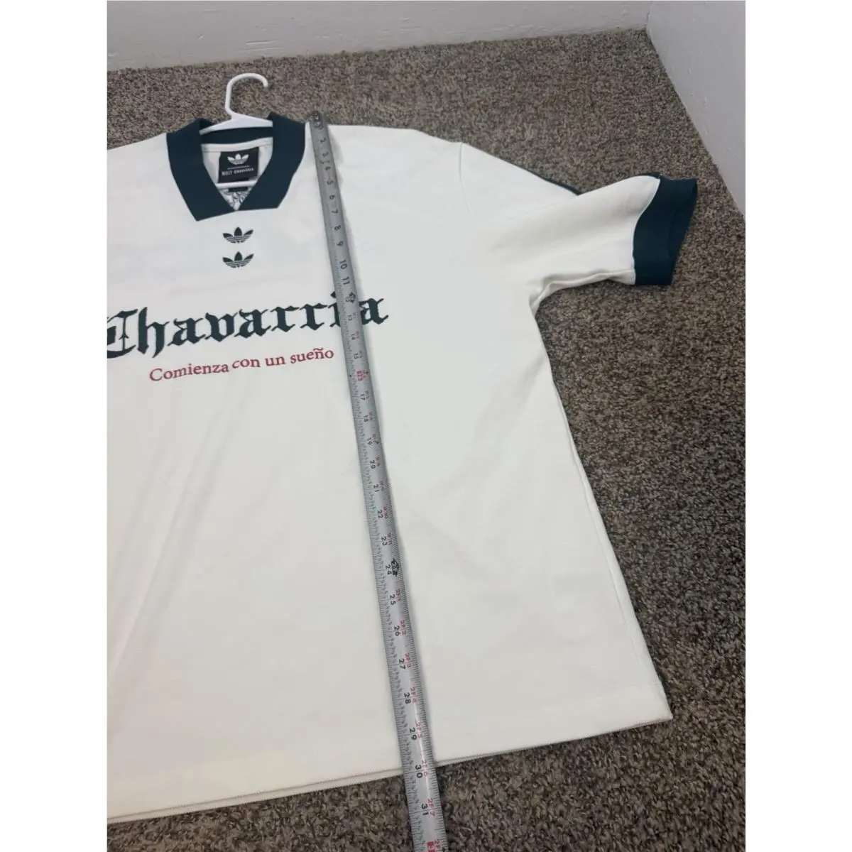 Adidas clothing - Chavarria Soccer Tee - Chavarria Soccer Tee - KV7708 - White 7