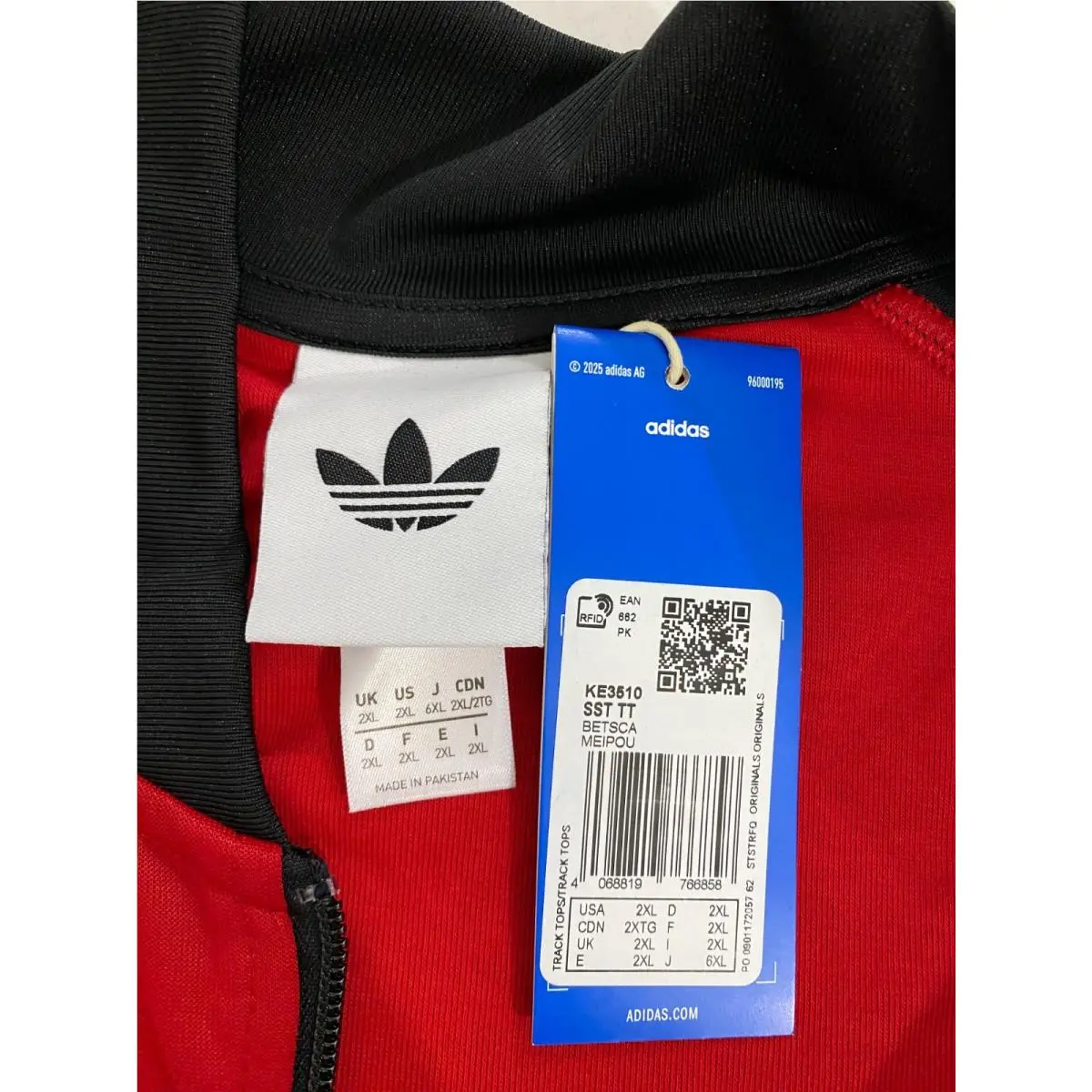 Adidas clothing - Better Scarlet Black 2
