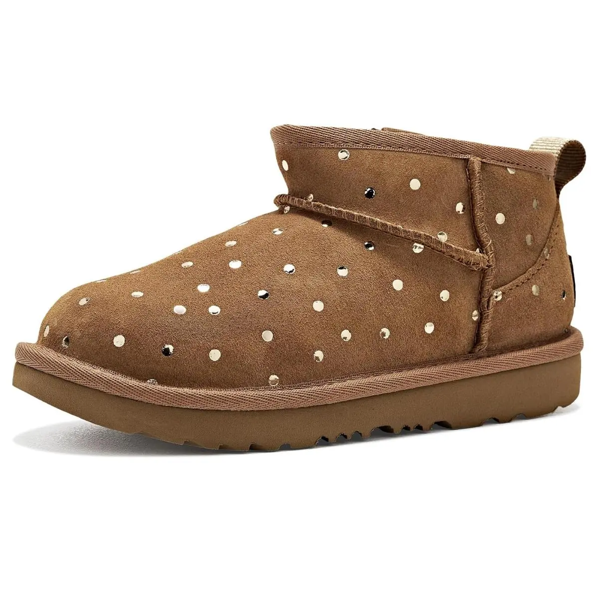 Unisex Kids Boots Ugg Kids Classic Ultra Mini Shiny Dots Toddler