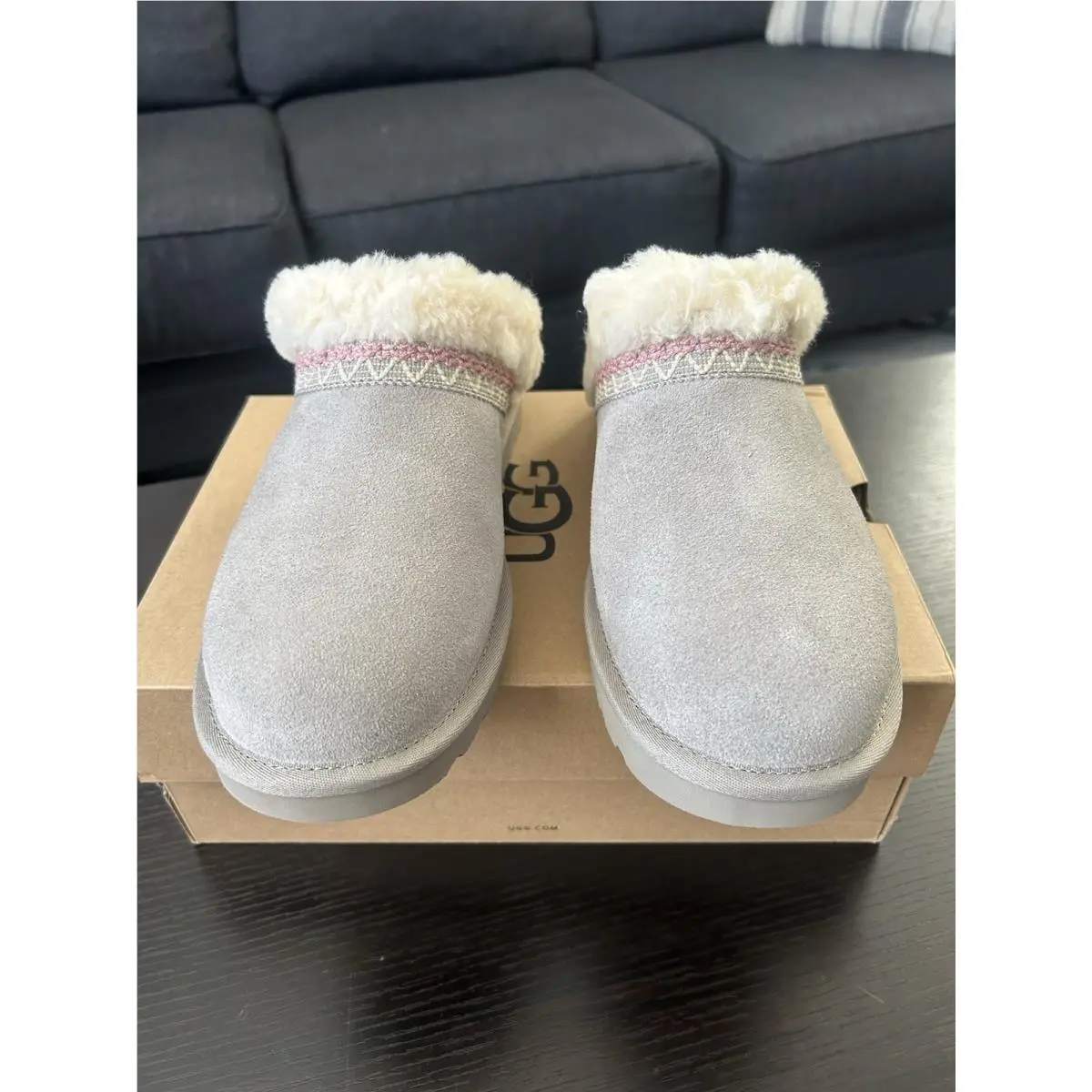 UGG shoes - Slippette Taslyn - Slippette Taslyn - 1174573 - Gray, Cream 0