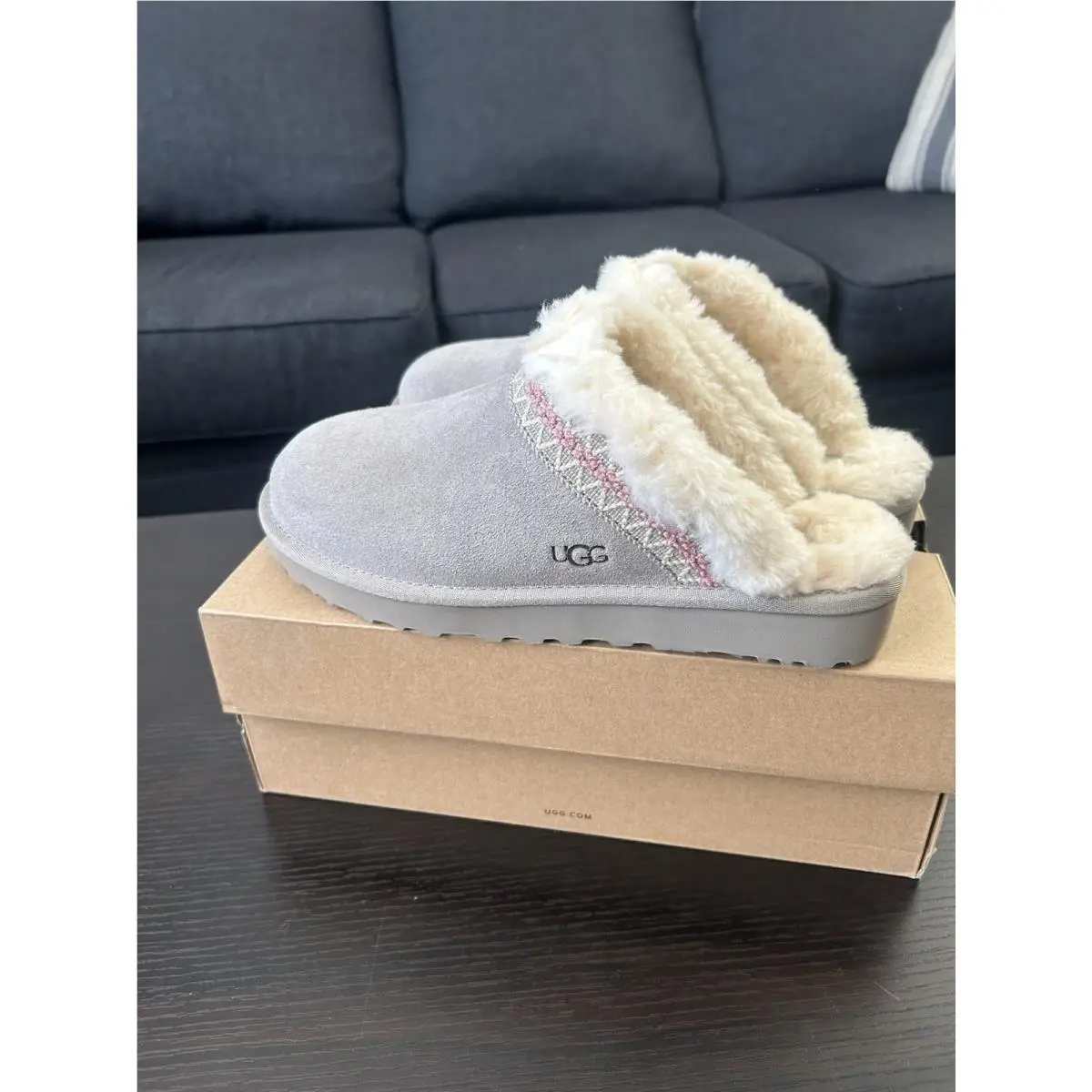 UGG shoes - Slippette Taslyn - Slippette Taslyn - 1174573 - Gray, Cream 1