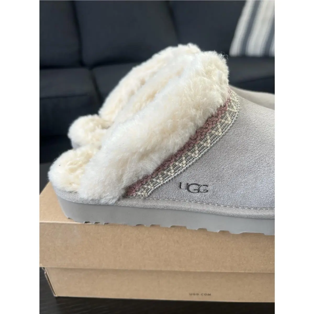 UGG shoes - Slippette Taslyn - Slippette Taslyn - 1174573 - Gray, Cream 4