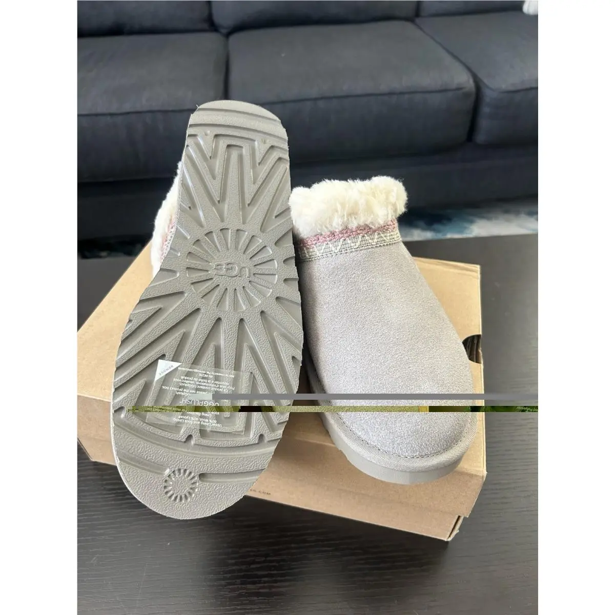 UGG shoes - Slippette Taslyn - Slippette Taslyn - 1174573 - Gray, Cream 5