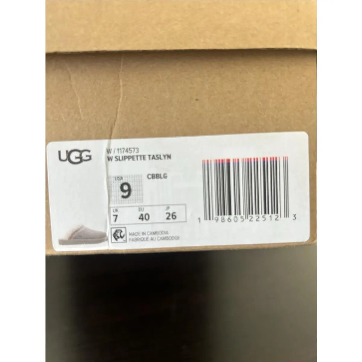 UGG shoes - Slippette Taslyn - Slippette Taslyn - 1174573 - Gray, Cream 7