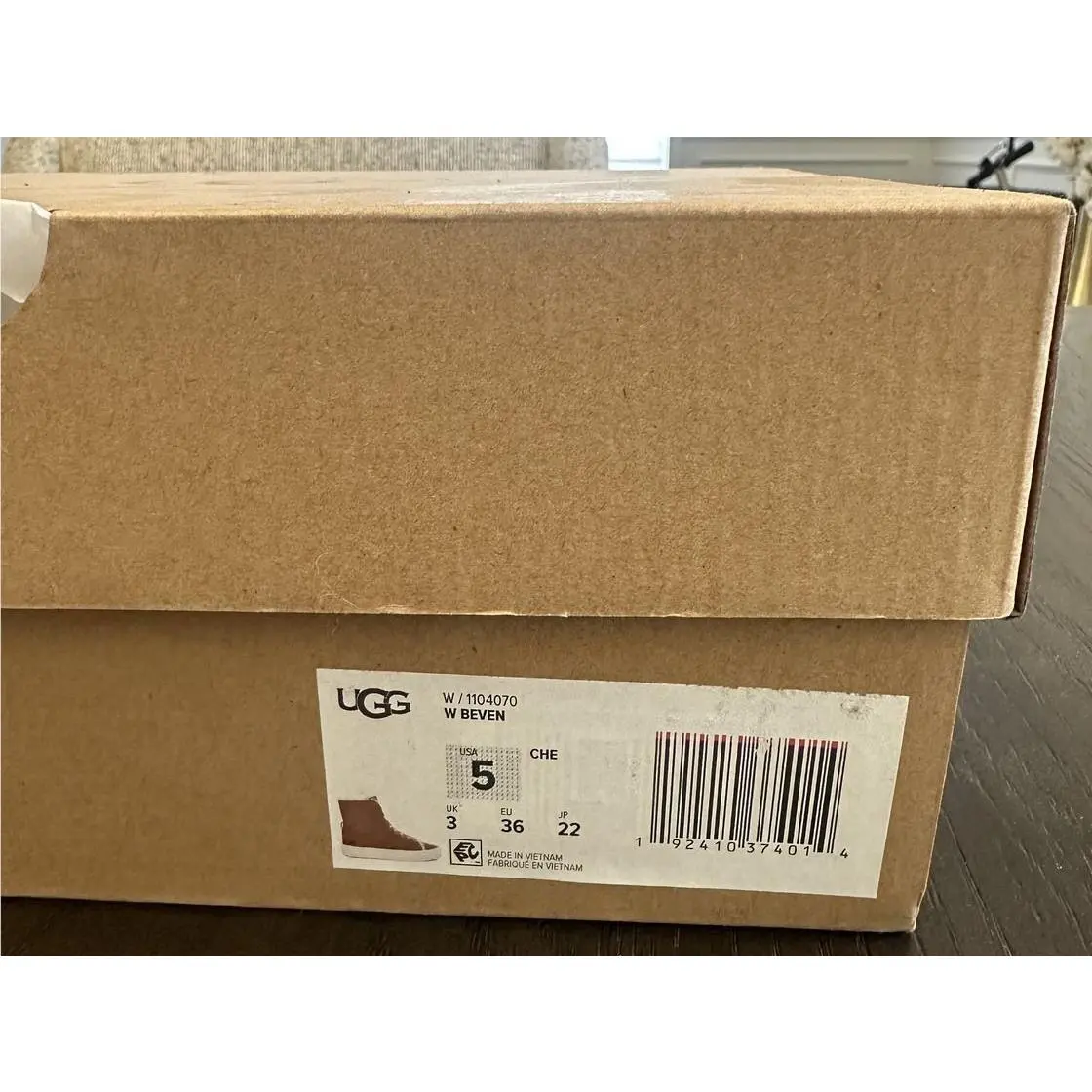 UGG shoes - UGG BEVEN - BEVEN - Brown 5