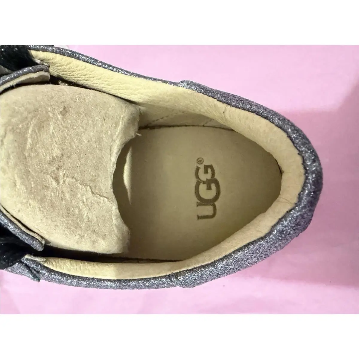 UGG shoes - UGG Milo Glitter - Milo Glitter - 1100213 - Gray 7