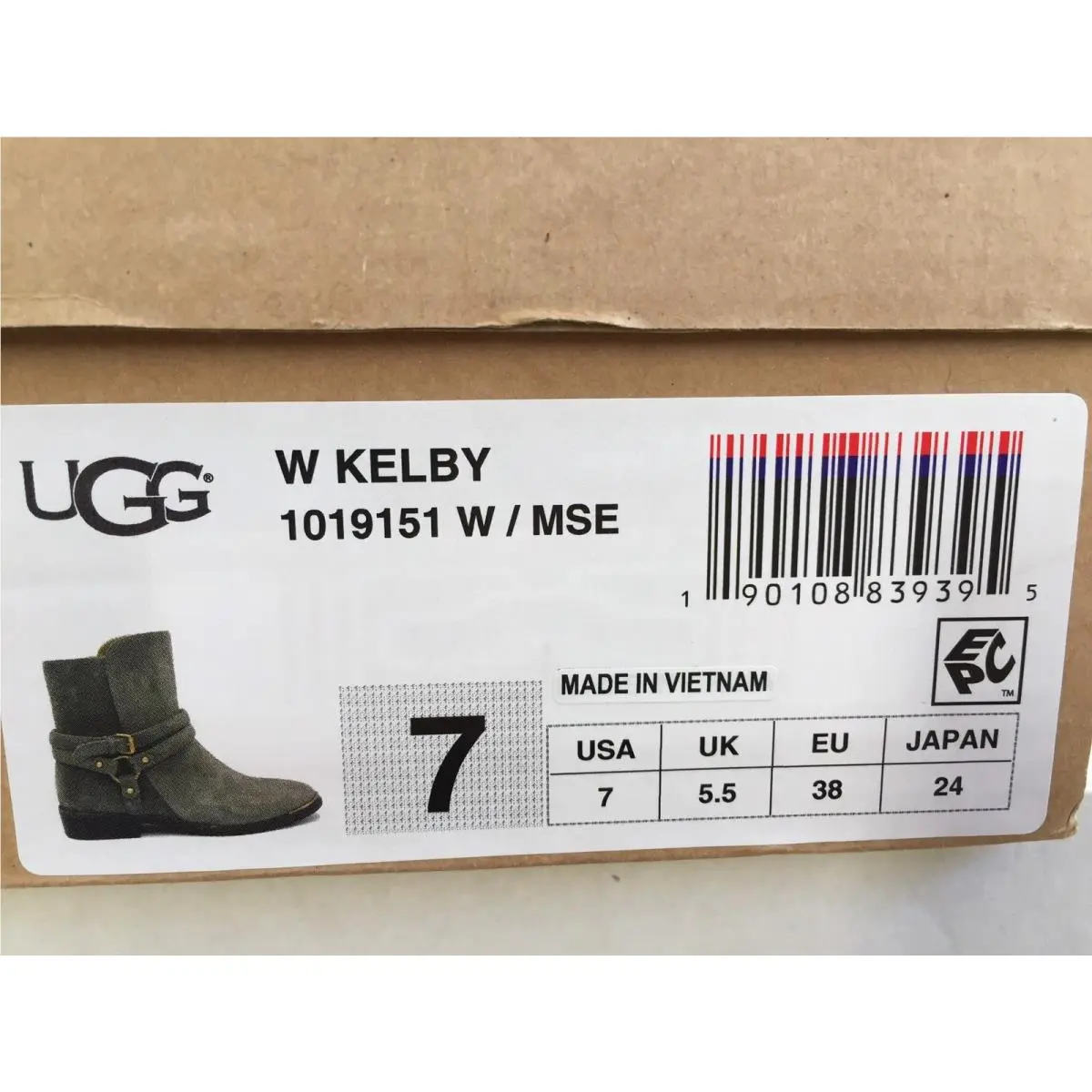 UGG shoes - MOUSE / GREY 7