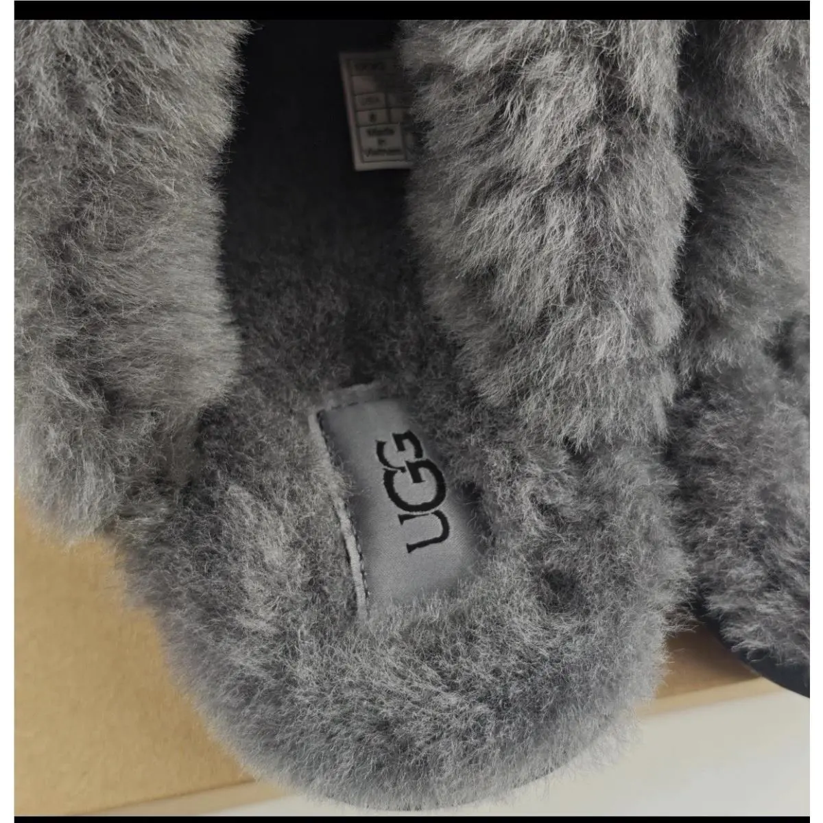 UGG shoes - UGG Scuffette II - Scuffette - Black/Grey 3