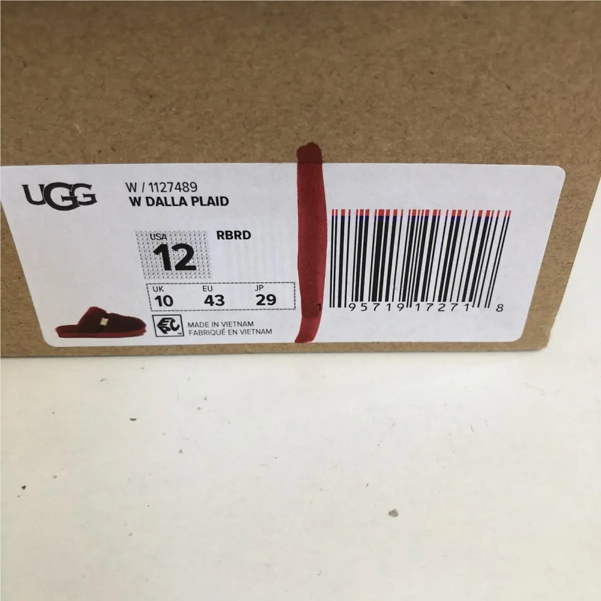 UGG shoes - UGG DALLA - DALLA - RIBBON RED 5