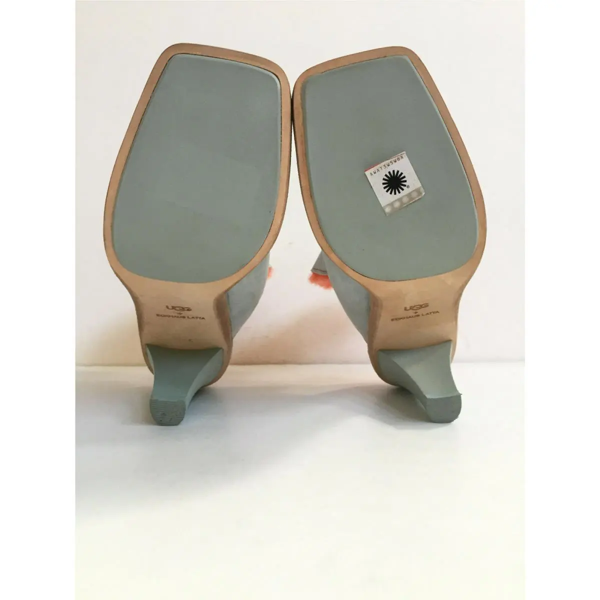 UGG shoes - SKY GREY / MANDARIN ORANGE 3