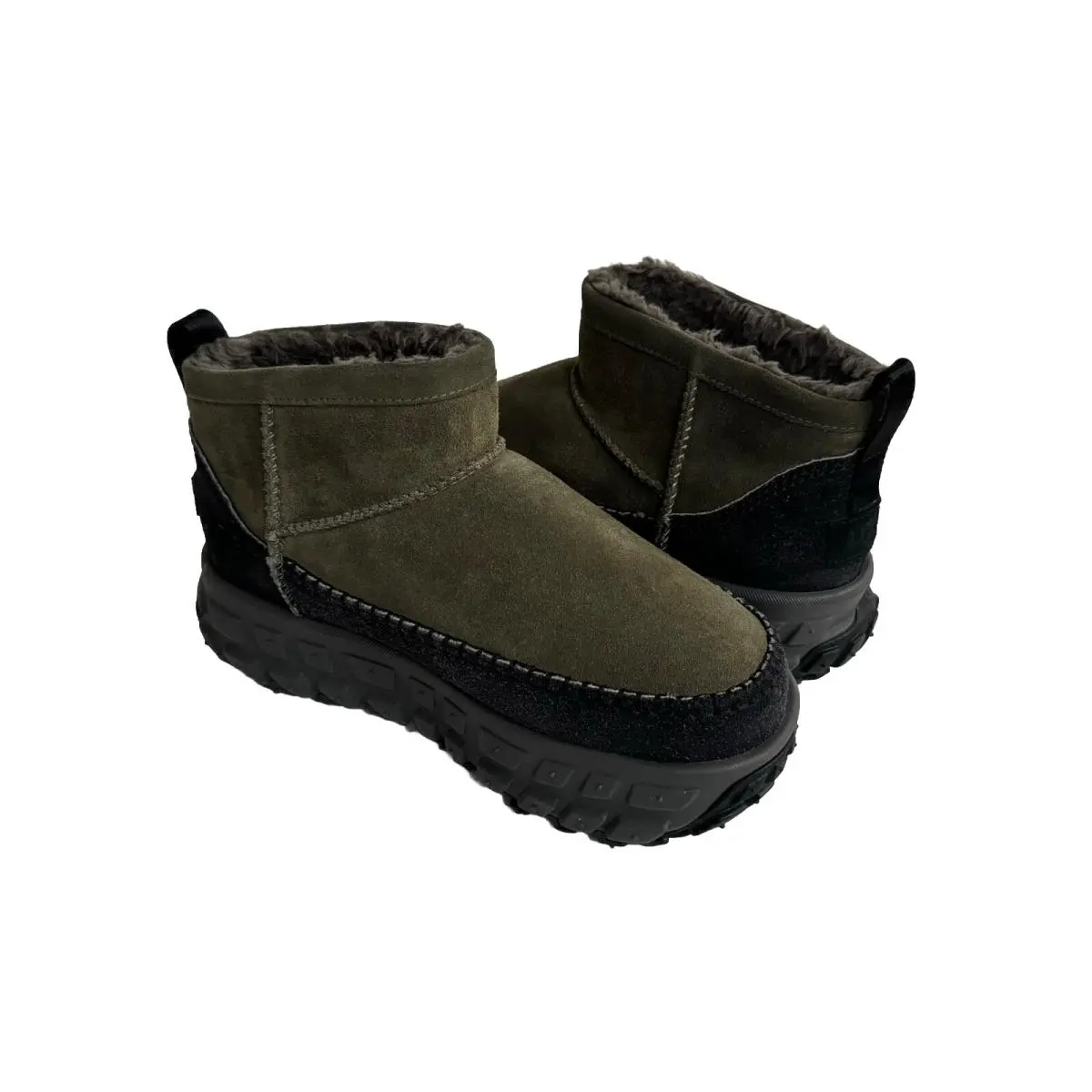 UGG shoes - UGG ALL GENDER VENTURE DAZE - BURNT OLIVE / CHARCOAL 0