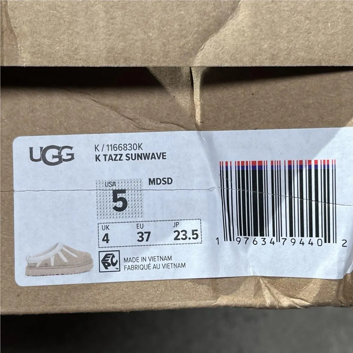 UGG shoes - UGG Tazz Sunwave - Tazz Sunwave - Beige 12