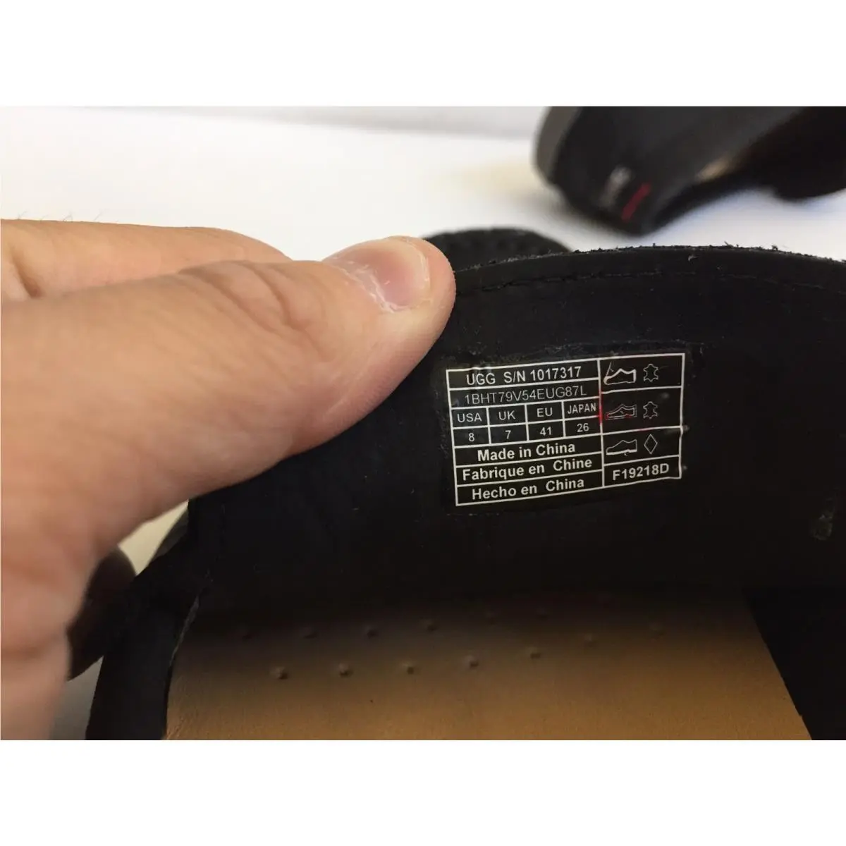 UGG shoes - Black, Main: BLACK 4