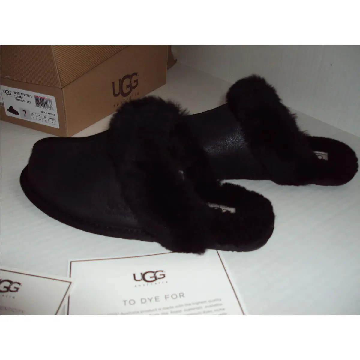 UGG shoes - UGG Australia Scuffette - Australia Scuffette - Black 3