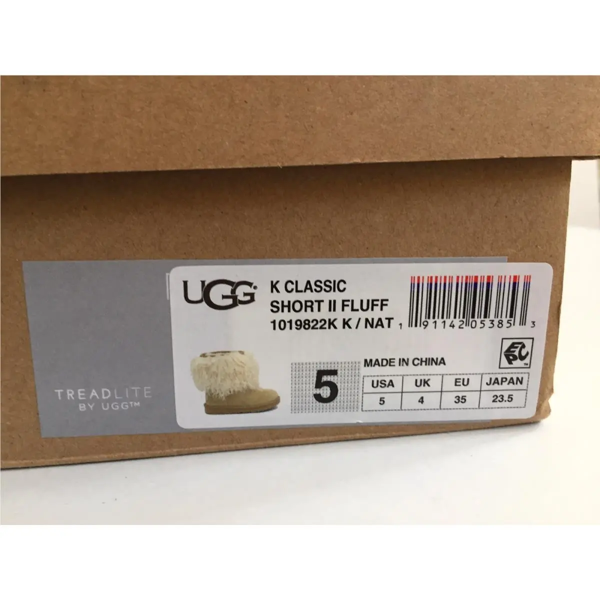 UGG shoes - NATURAL 6
