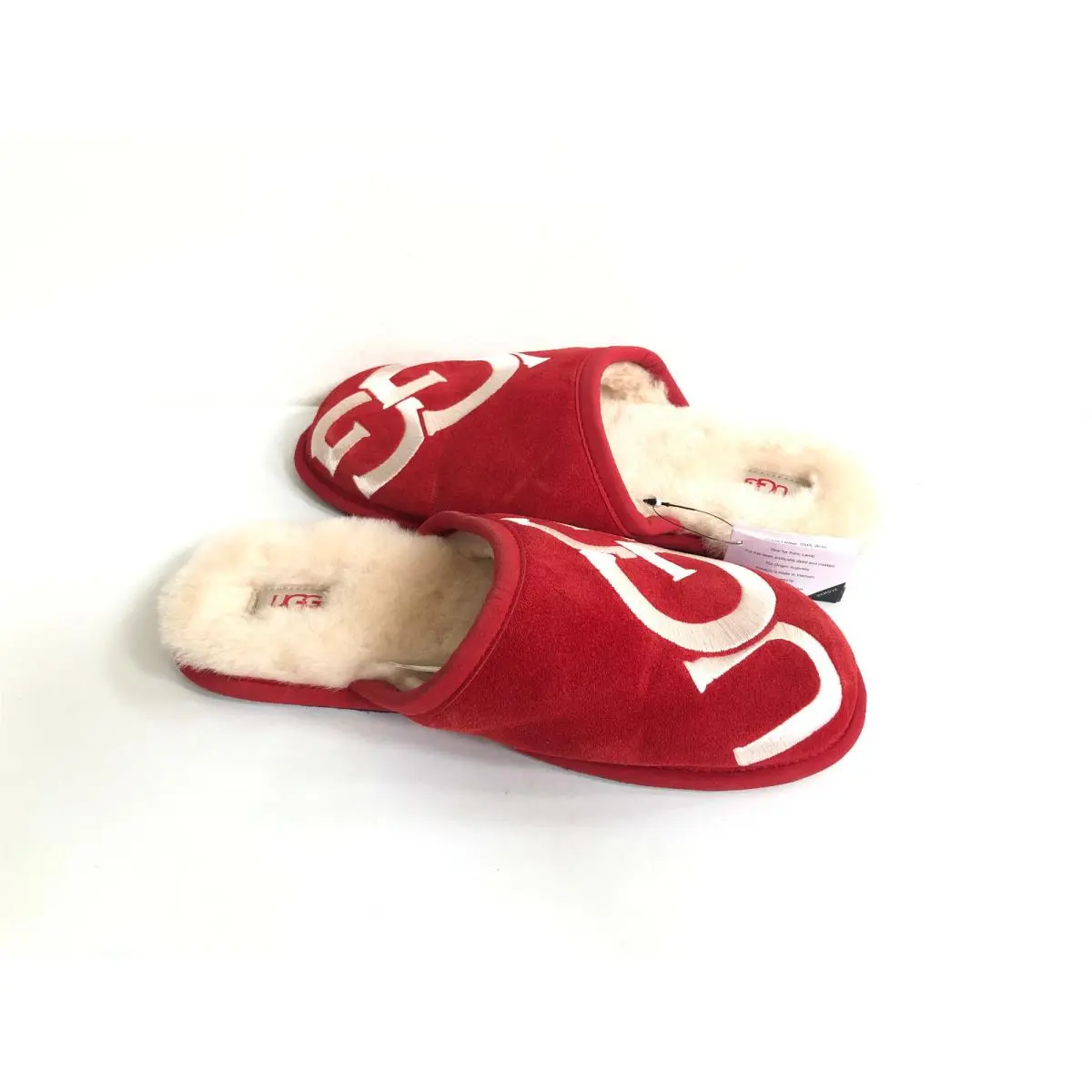 UGG shoes - UGG SCUFF - SCUFF - RED / WHITE 0