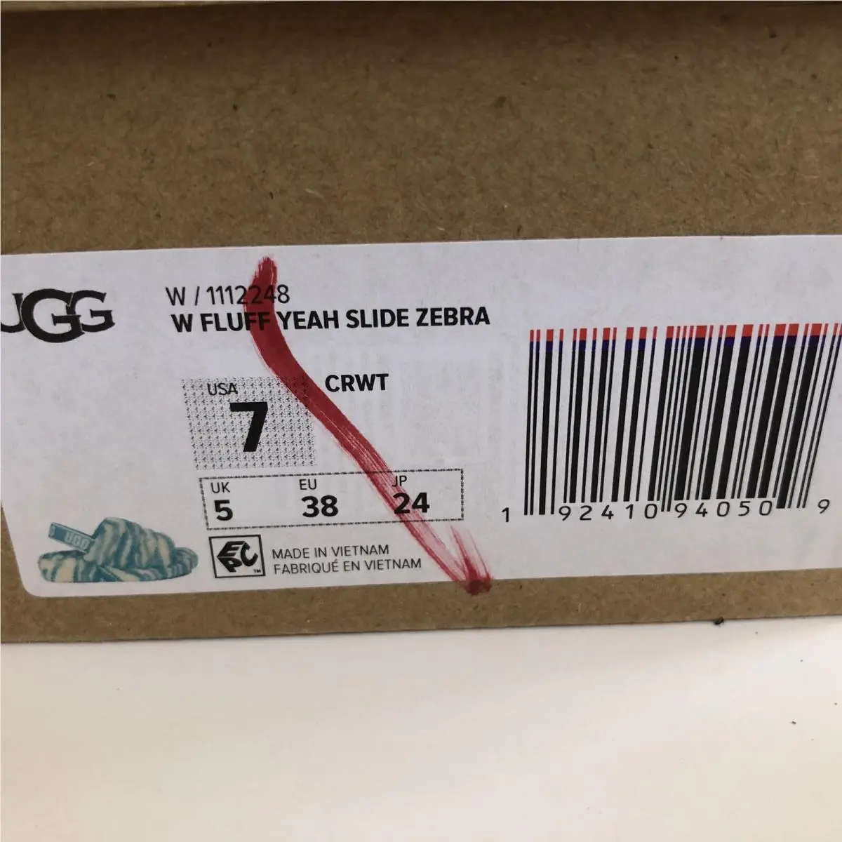 UGG shoes - UGG FLUFF YEAH - FLUFF YEAH - CLEAR WATER 6